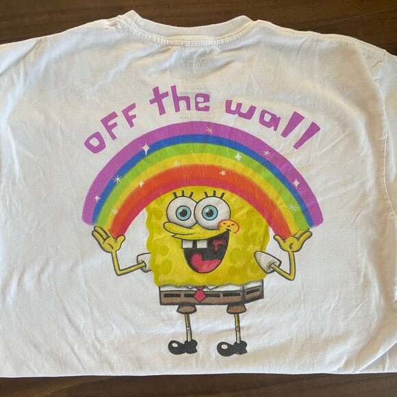 Vans x Spongebob Rainbow T Shirt - Size M - Picture 3 of 4